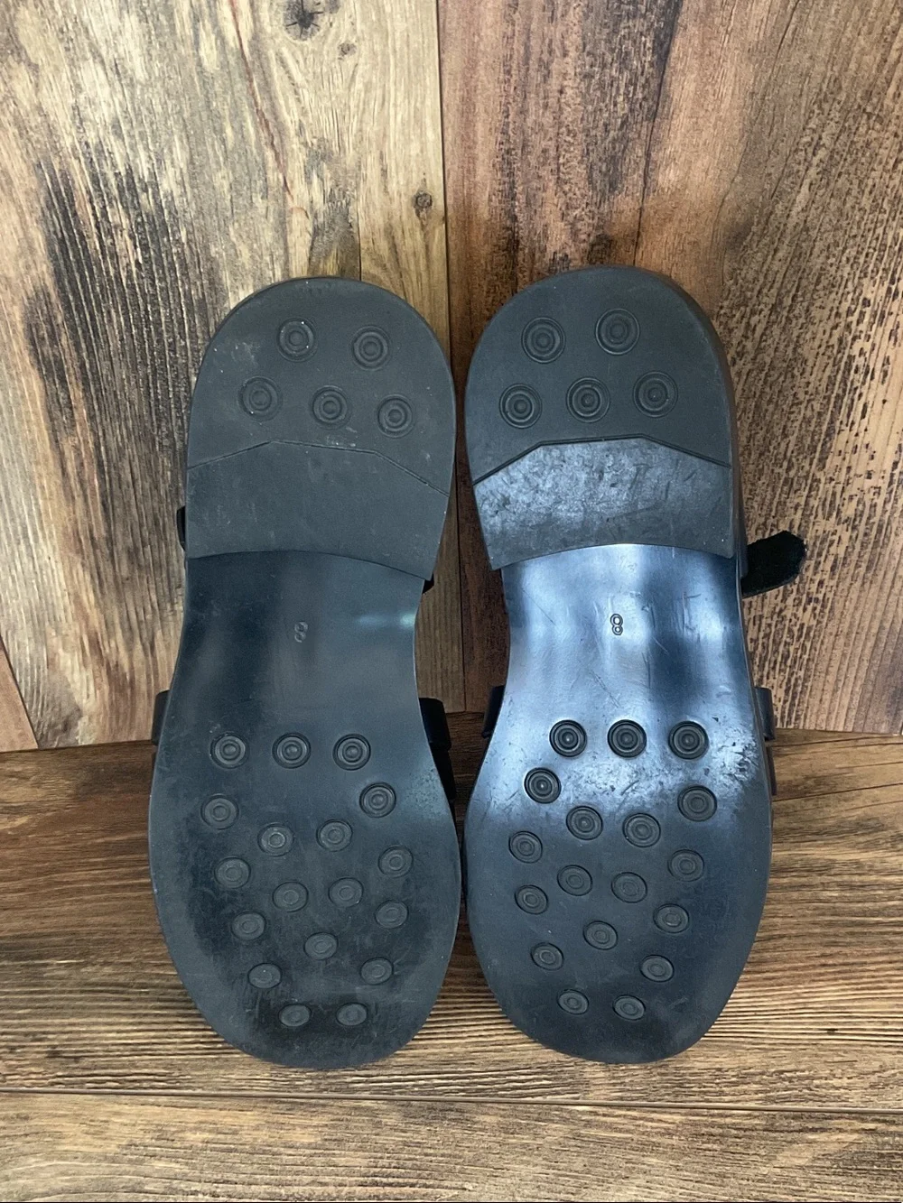 Pronto Uomo Men's Black Leather Closed Toe Fisherman Sandals 8M